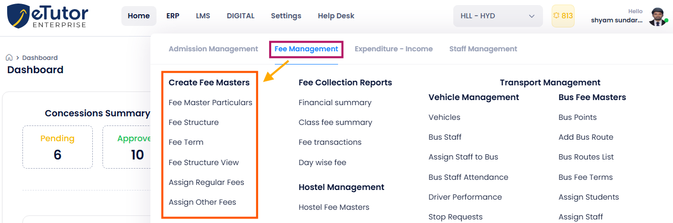 Customizable Fee Mastery Creation