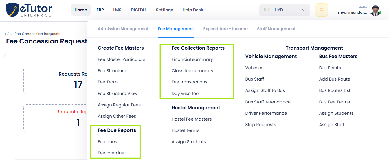 Financial Reporting